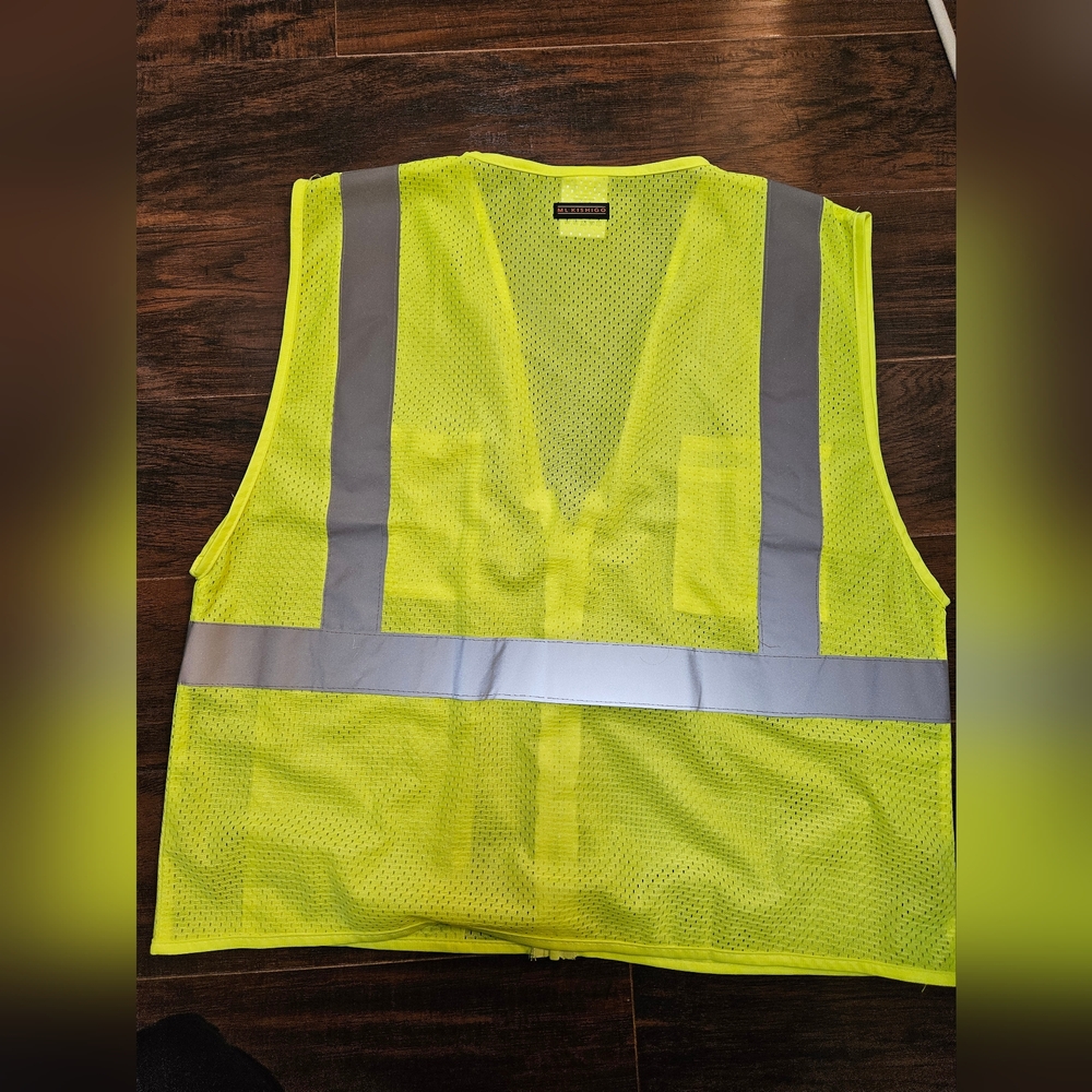 High-Visibility Yellow Safety Vest